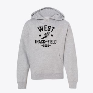 West Elementary School Track and Field Youth Hoodie
