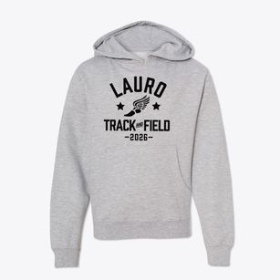 Lauro Elementary School Track and Field Youth Hoodie