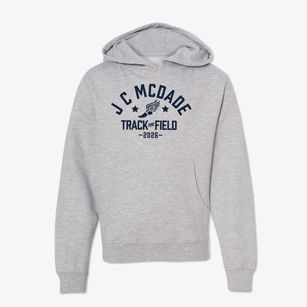 J C Mcdade Elementary School Track and Field Youth Hoodie