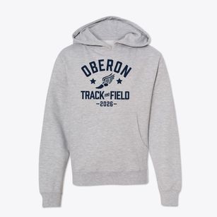 Oberon Middle School Track and Field Youth Hoodie