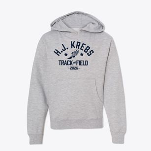 H.j. Krebs Elementary School Track and Field Youth Hoodie
