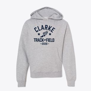 Clarke Middle School Track and Field Youth Hoodie