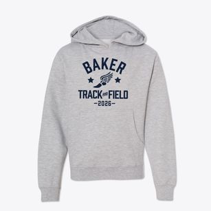 Baker Track and Field Youth Hoodie