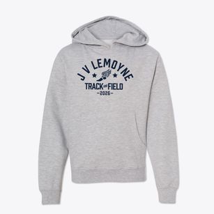 J V Lemoyne Elementary School Track and Field Youth Hoodie