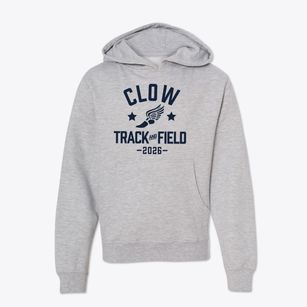 Clow Elementary School Track and Field Youth Hoodie