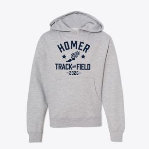 Homer Junior High School Track and Field Youth Hoodie