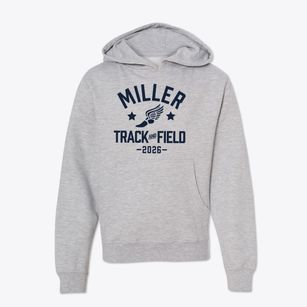 Miller School Track and Field Youth Hoodie