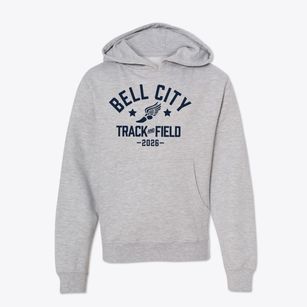 Bell City Elementary School Track and Field Youth Hoodie