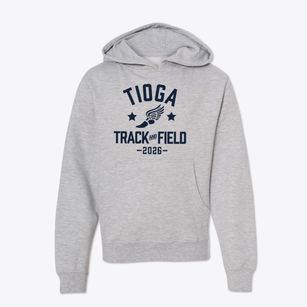 Tioga Center Christian School Track and Field Youth Hoodie