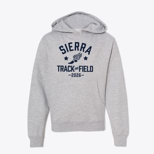 Sierra School Track and Field Youth Hoodie
