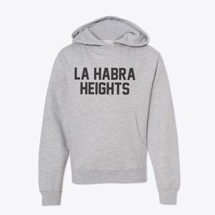 La Habra Heights California Classic Block Youth Hoodie