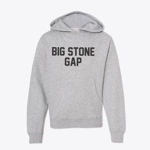 Big Stone Gap Virginia Classic Block Youth Hoodie