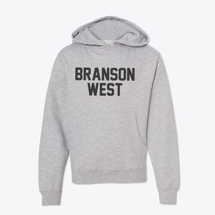 Branson West Missouri Classic Block Youth Hoodie