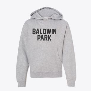 Baldwin Park Missouri Classic Block Youth Hoodie