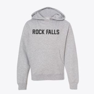 Rock Falls Illinois Classic Block Youth Hoodie