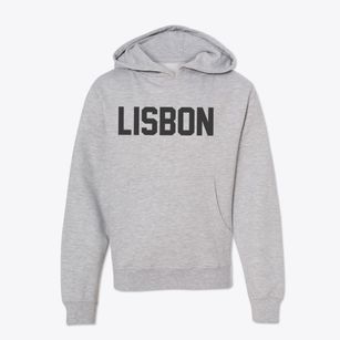 Lisbon Maine Classic Block Youth Hoodie