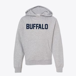 Buffalo Wyoming Classic Block Youth Hoodie