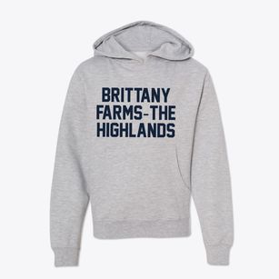 Brittany Farms-the Highlands Pennsylvania Classic Block Youth Hoodie