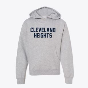 Cleveland Heights Ohio Classic Block Youth Hoodie
