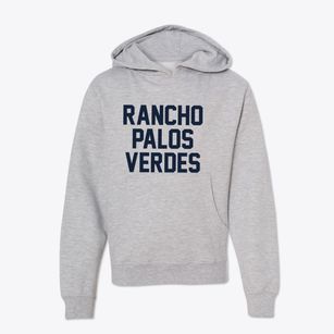 Rancho Palos Verdes California Classic Block Youth Hoodie
