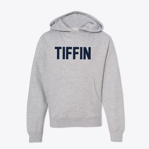 Tiffin Iowa Classic Block Youth Hoodie