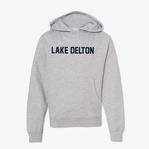 Lake Delton Wisconsin Classic Block Youth Hoodie