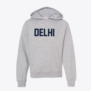 Delhi Louisiana Classic Block Youth Hoodie