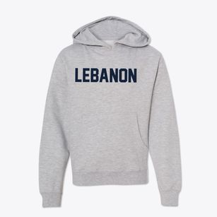 Lebanon New York Classic Block Youth Hoodie