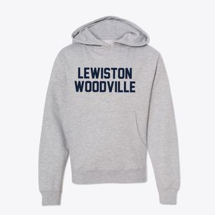 Lewiston Woodville North Carolina Classic Block Youth Hoodie