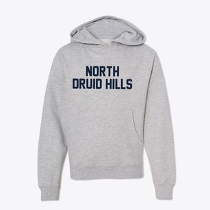 North Druid Hills Georgia Classic Block Youth Hoodie
