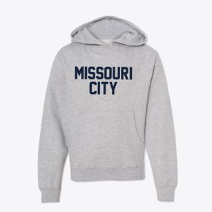 Missouri City Missouri Classic Block Youth Hoodie