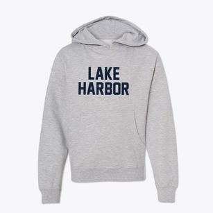 Lake Harbor Florida Classic Block Youth Hoodie