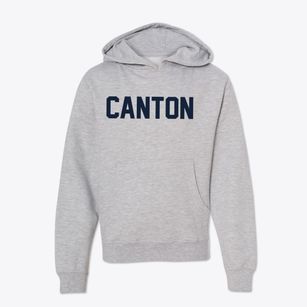 Canton New York Classic Block Youth Hoodie