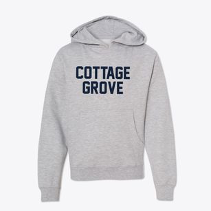 Cottage Grove Oregon Classic Block Youth Hoodie