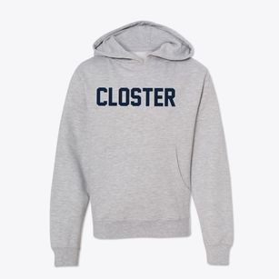 Closter New Jersey Classic Block Youth Hoodie