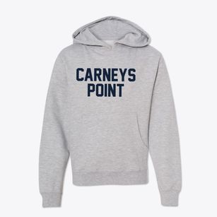 Carneys Point New Jersey Classic Block Youth Hoodie