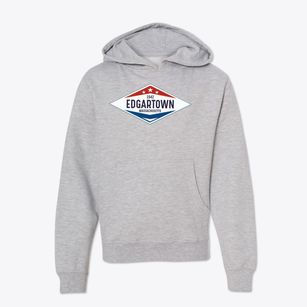 Edgartown Massachusetts Diamond Star Youth Hoodie