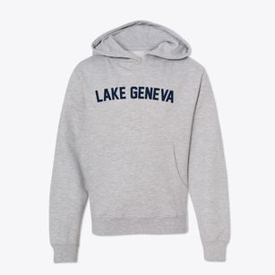 Lake Geneva Wisconsin Classic Curve Youth Hoodie
