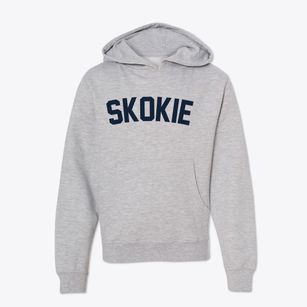 Skokie Illinois Classic Curve Youth Hoodie