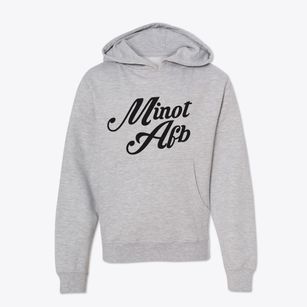 Minot Afb North Dakota Vintage Team Youth Hoodie