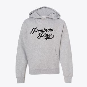 Pembroke Pines Florida Vintage Team Youth Hoodie