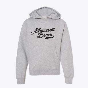 Minnesott Beach North Carolina Vintage Team Youth Hoodie