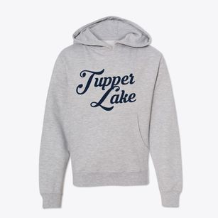 Tupper Lake New York Vintage Team Youth Hoodie