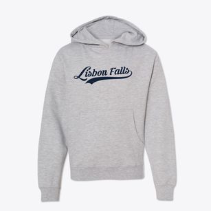 Lisbon Falls Maine Vintage Team Youth Hoodie
