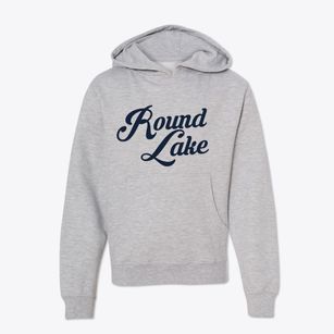 Round Lake Wisconsin Vintage Team Youth Hoodie