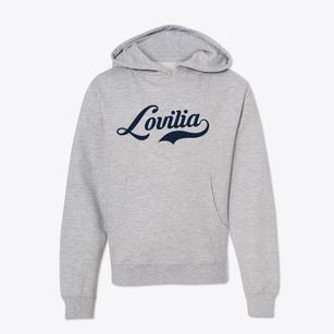 Lovilia Iowa Vintage Team Youth Hoodie