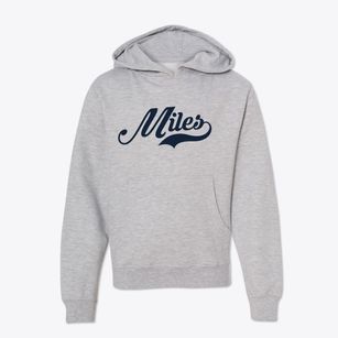 Miles Iowa Vintage Team Youth Hoodie