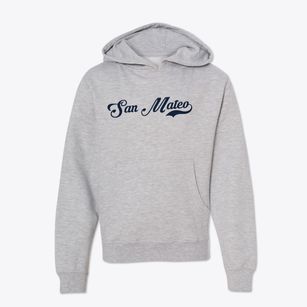 San Mateo California Vintage Team Youth Hoodie