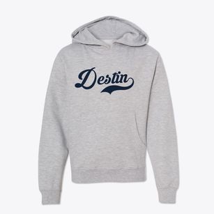 Destin Florida Vintage Team Youth Hoodie