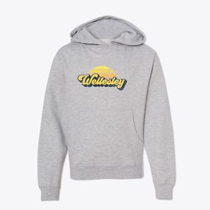 Wellesley Massachusetts Sublime Sunset Youth Hoodie